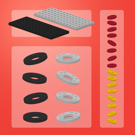 Plus-Plus Accessory Pack / Gray & Black