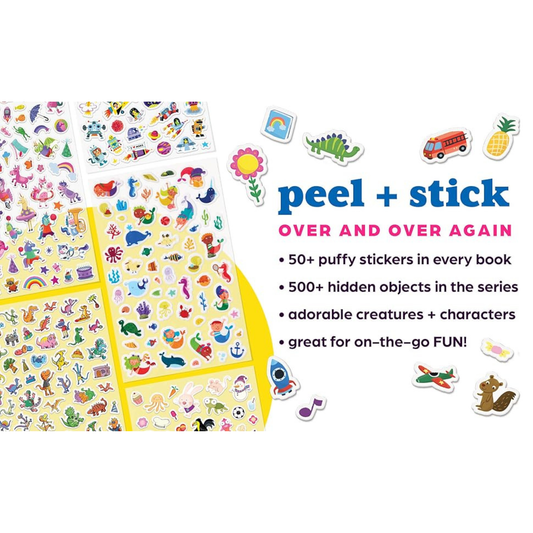 Highlights - Mermaid Hidden Pictures Puffy Sticker Playscenes