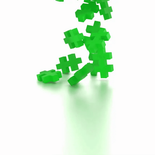 25 pc BIG Bulk Bag - Neon Green