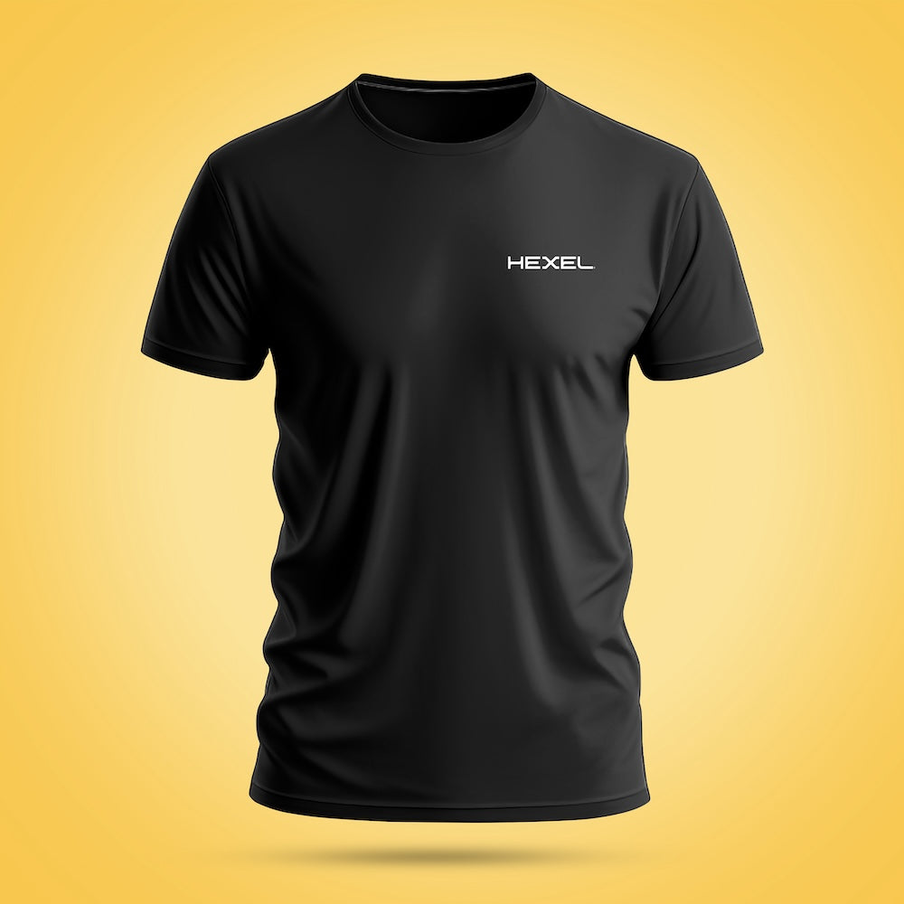 Plus-Plus Black HEXEL® T-shirt