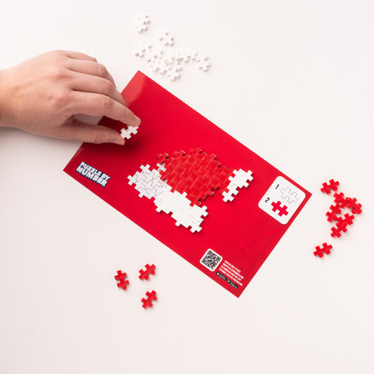 Puzzle by Number® Holiday - 40 pc Santa Hat