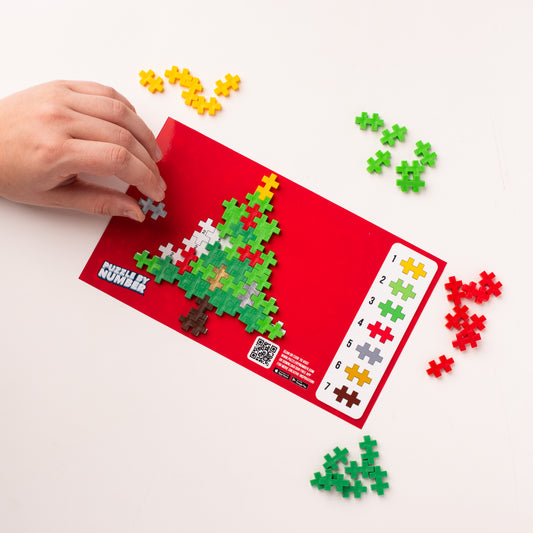 Puzzle by Number® Holiday - 40 pc Christmas Tree