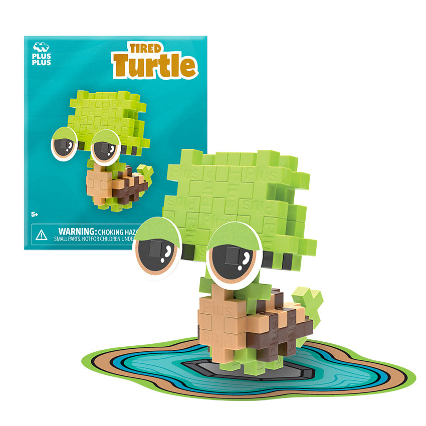 その他 taslloer plus Pet Packet - Tired Turtle – Plus-Plus USA