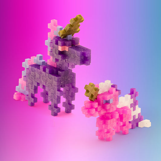 Tube - 100pc - Glitter Unicorns