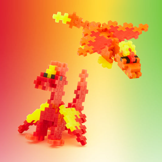 Tube - 100pc - Fire Dragons
