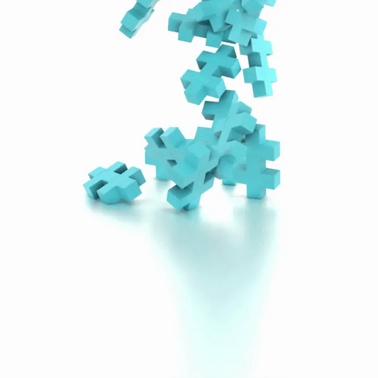 25 pc BIG Bulk Bag - Turquoise