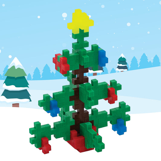 Build a Christmas Tree With Plus-Plus
