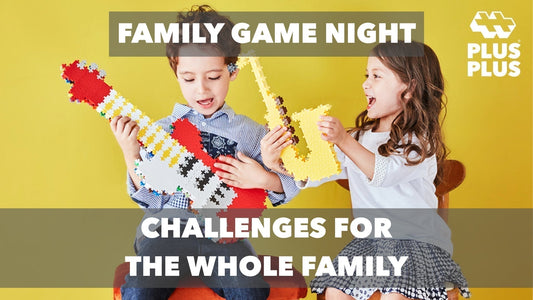 Family Game Night Challenges with Plus-Plus