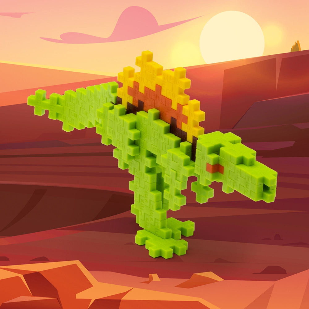 Build a Spinosaurus With Plus-Plus