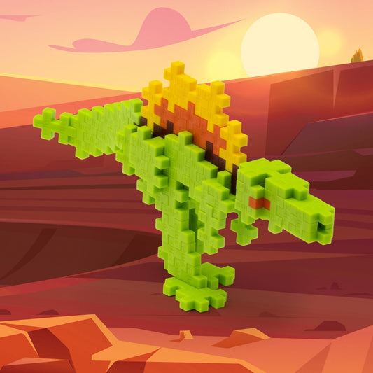 Build a Spinosaurus With Plus-Plus