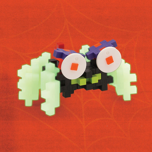 A 3D Wib Creepy Critter made with Plus-Plus blocks