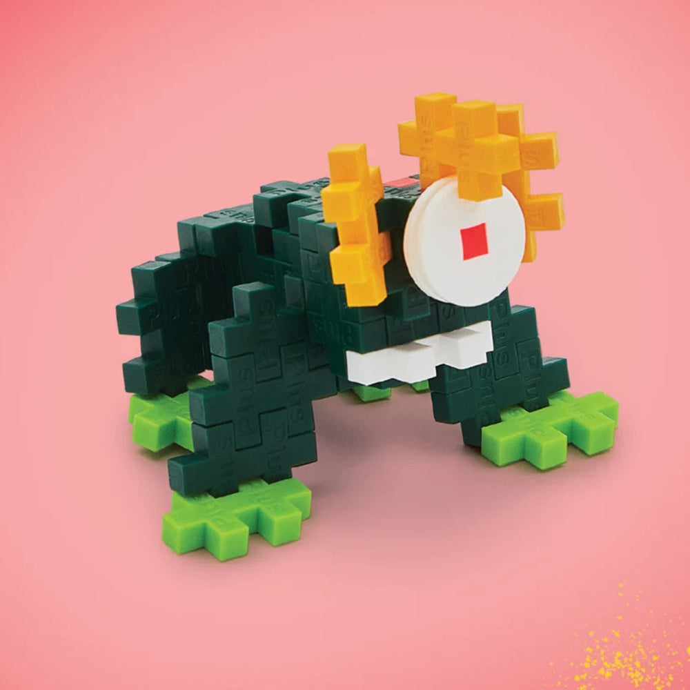 A 3D Thump Critter made with Plus-Plus blocks