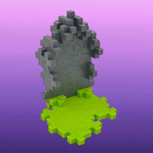 Build a Headstone With Plus-Plus