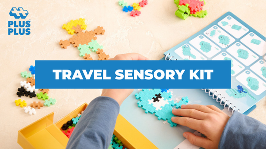 Plus-Plus travel sensory kits