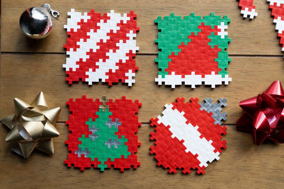 Build Your Own Plus-Plus Drink Coaster