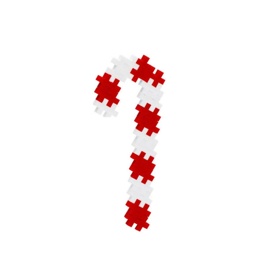 Build a Plus-Plus Candy Cane