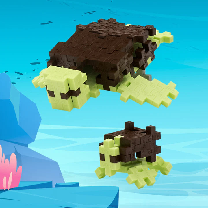 How to Build a Sea Turtle in One Minute - Plus-Plus USA