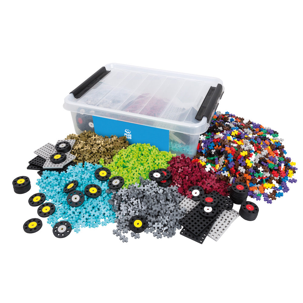 GO! Educational Tub - 2600 pc / 10 chassis / 40 wheels