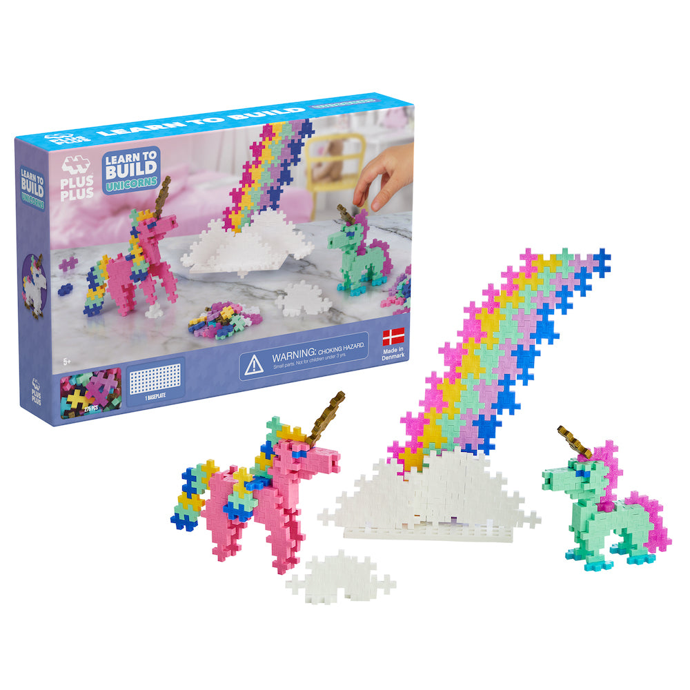 Plus-Plus Learn to Build - Unicorns