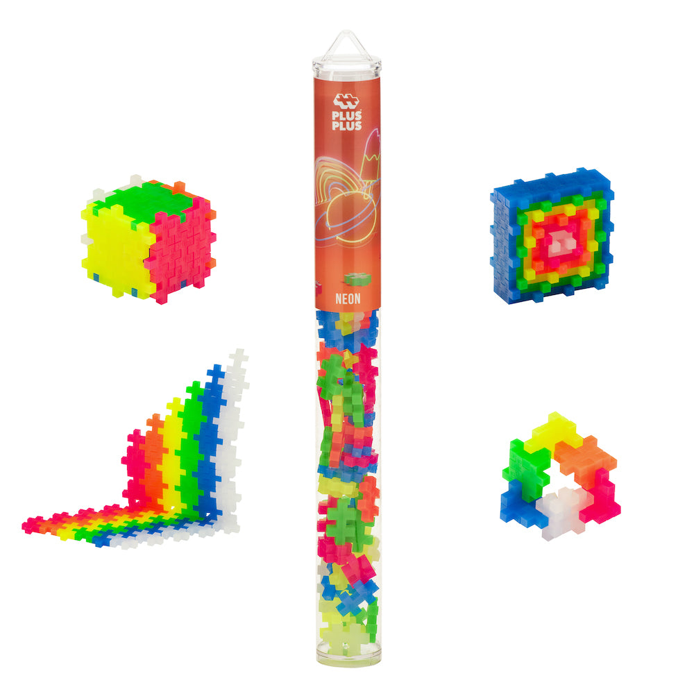 Plus Plus Tiger Tube - 70 pieces - The Bee's Knees Toys and Books