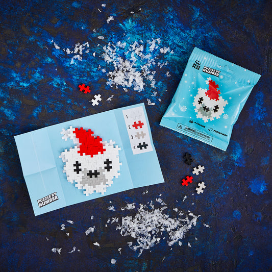 Puzzle by Number® Holiday - 40 pc Polar Bear