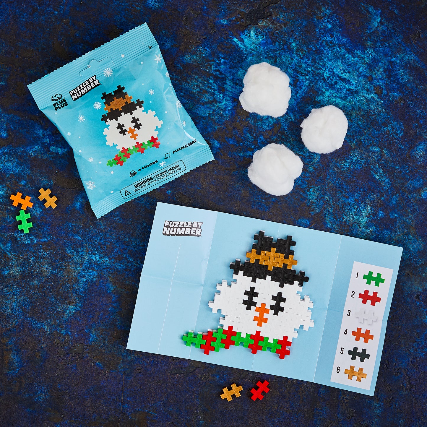 Puzzle by Number® Holiday - 40 pc Snowman