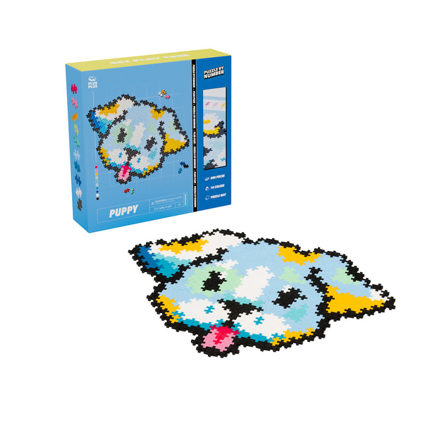 Puzzle By Number - 500 pc Puppy – Plus-Plus USA