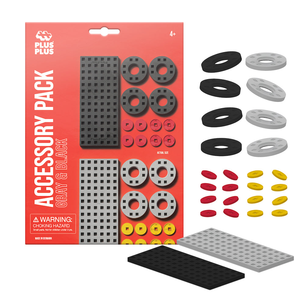 Plus-Plus Accessory Pack / Gray &amp; Black