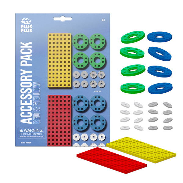 Plus-Plus Accessory Pack / Red & Yellow – Plus-Plus USA