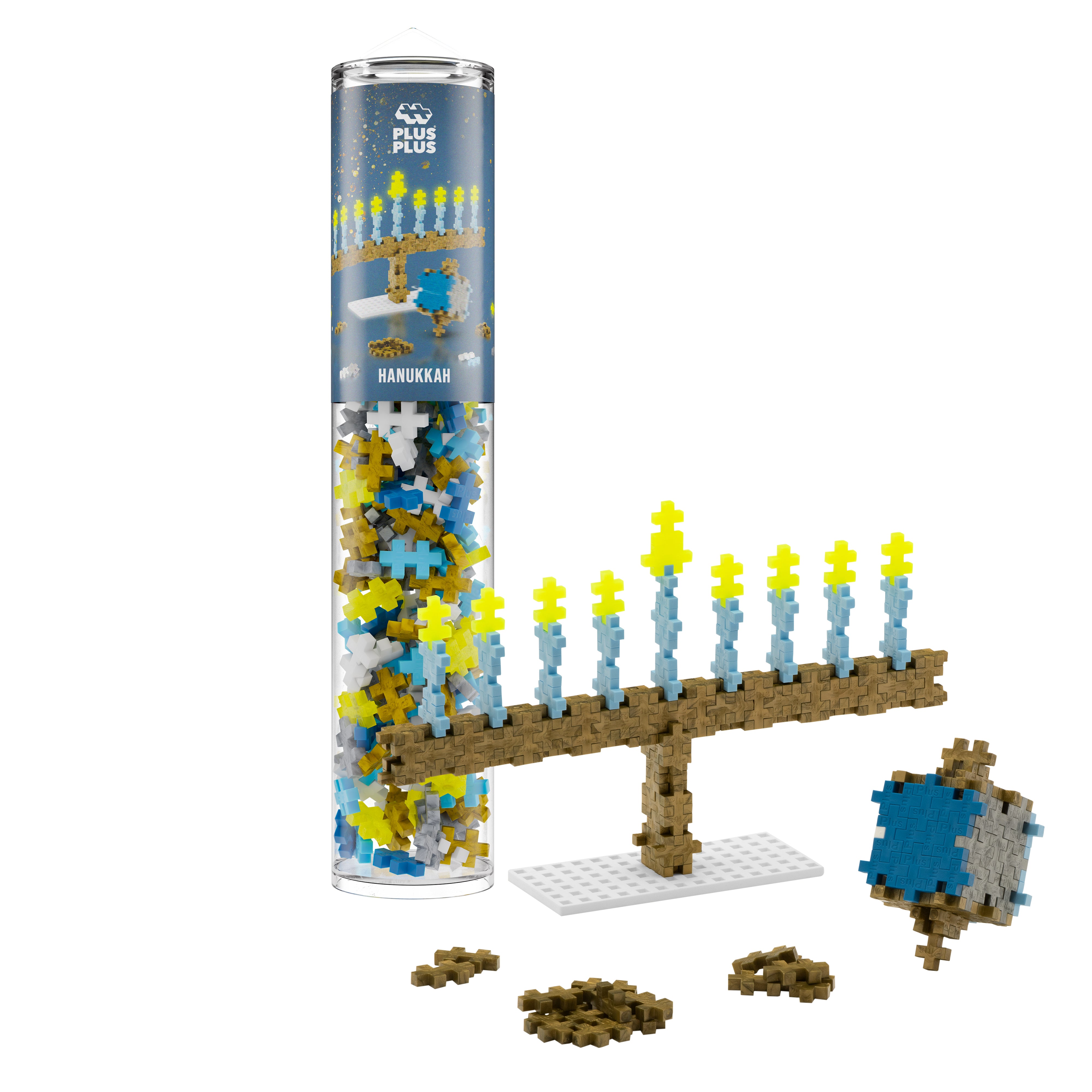 Tube - 240 pc - Hanukkah – Plus-Plus USA