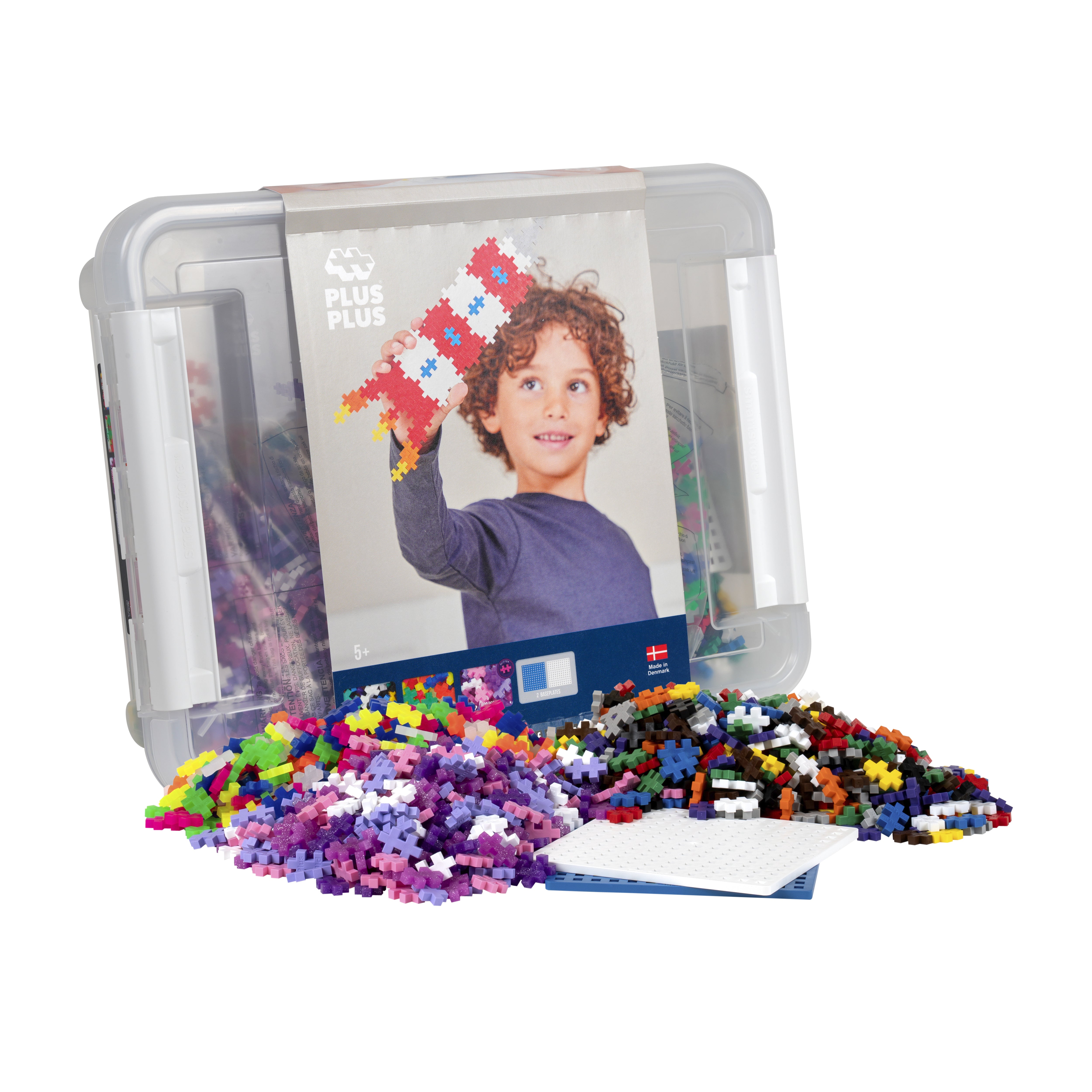 2400 pc in Tub w/ 2 Baseplates – Plus-Plus USA