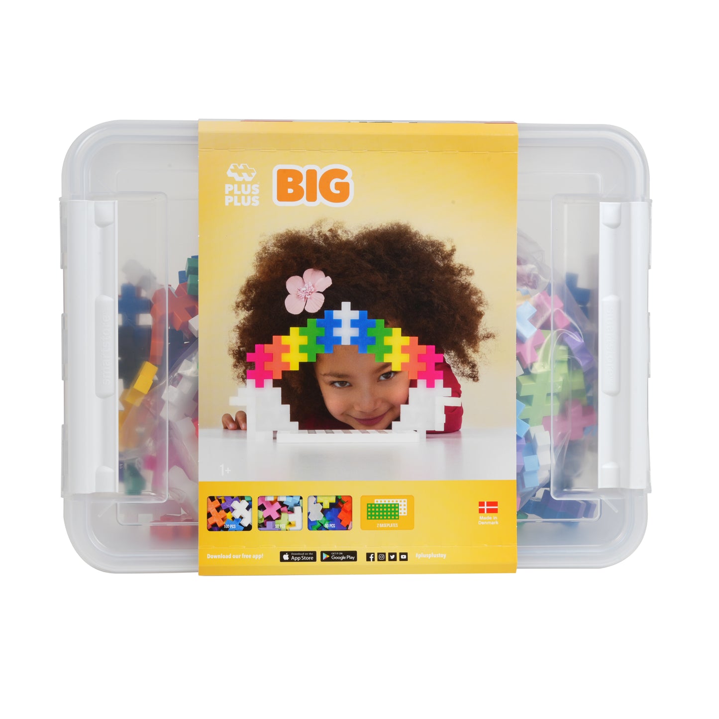 BIG 200 pc Tub w/ 2 baseplates