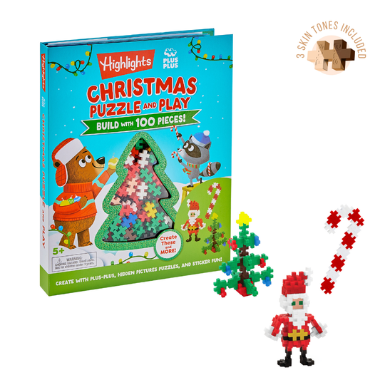 Highlights x Plus-Plus: Christmas Puzzle and Play