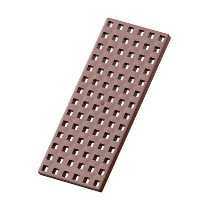 Brown rectangle Plus-Plus baseplate