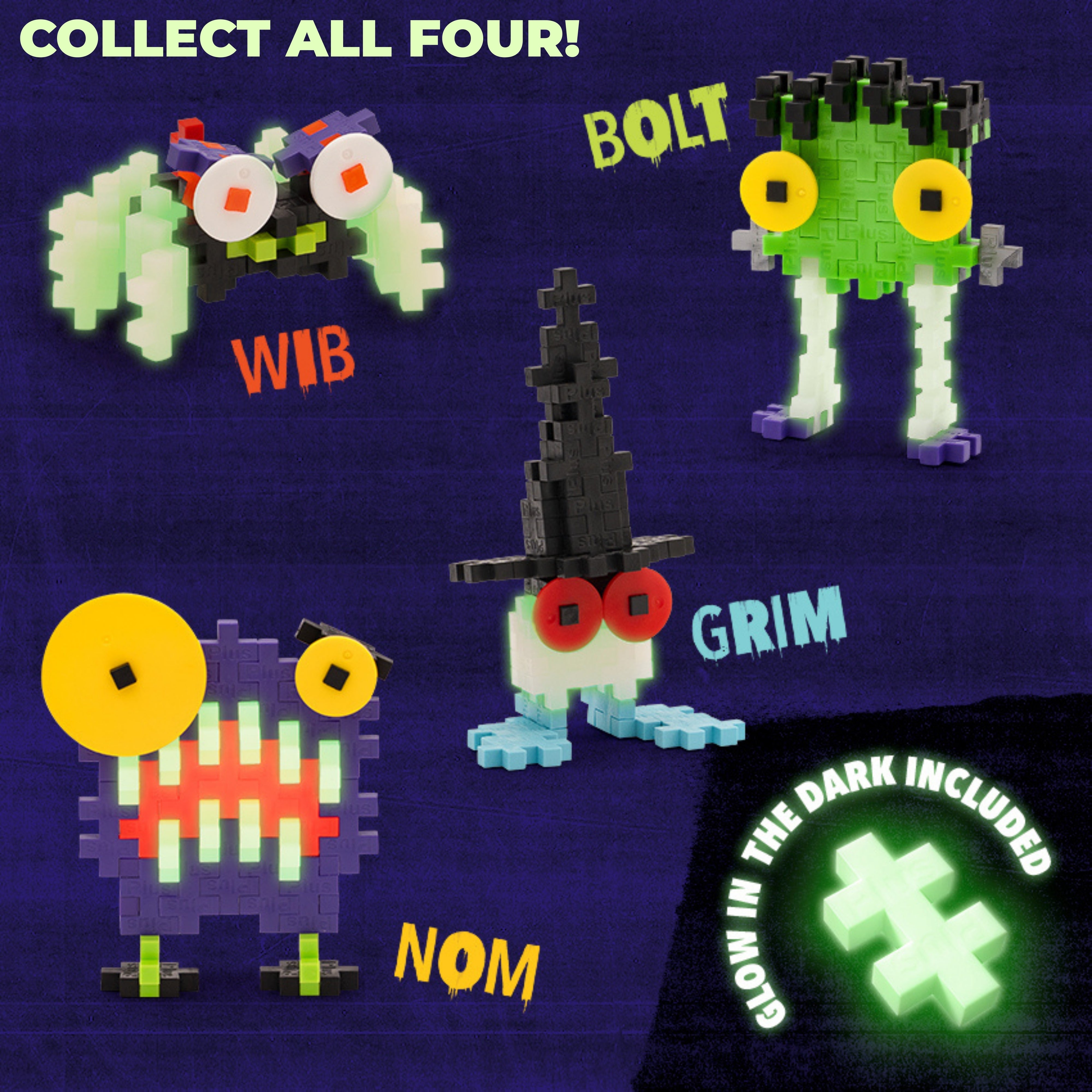 Creepy Critters - Bolt – Plus-Plus USA