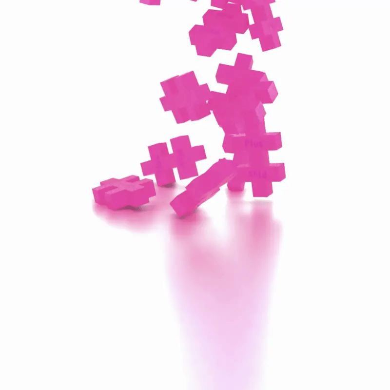 25 pc BIG Bulk Bag - Glitter Pink