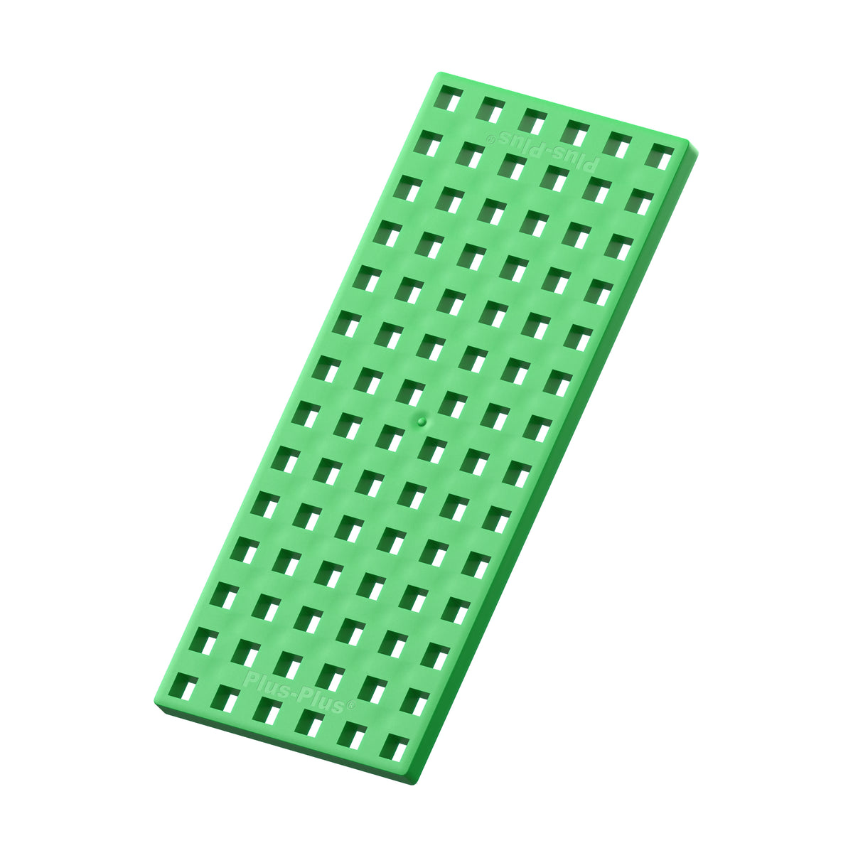 Green rectangle Plus-Plus baseplate