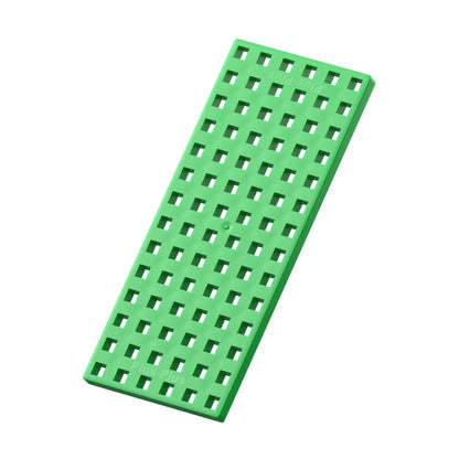Green rectangle Plus-Plus baseplate