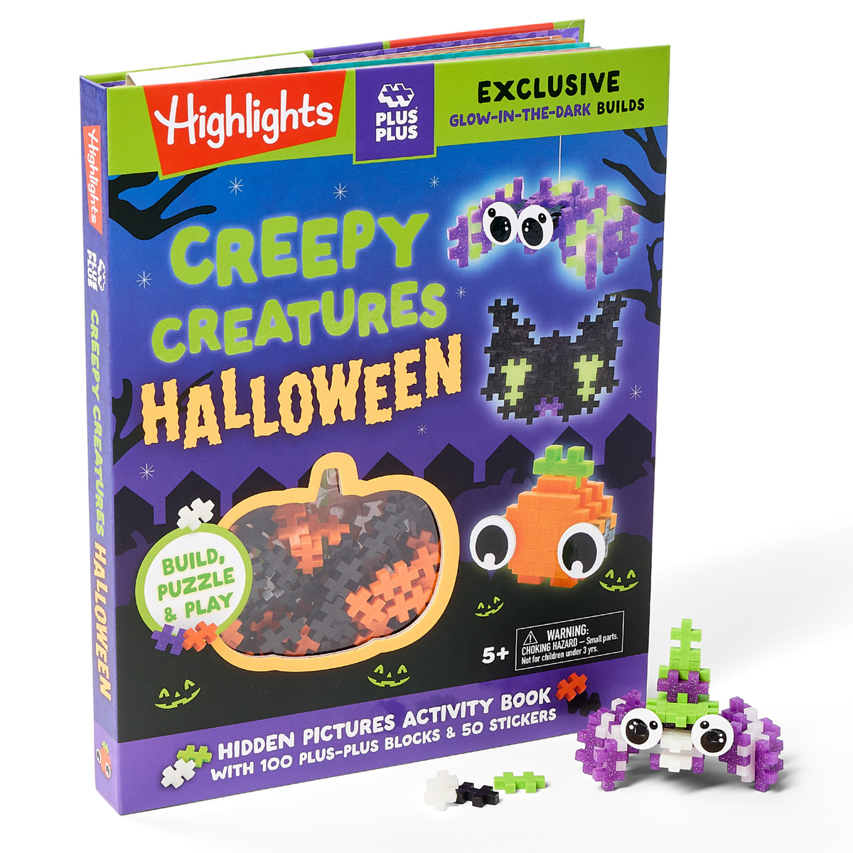 Highlights x Plus-Plus: Halloween Puzzle and Play