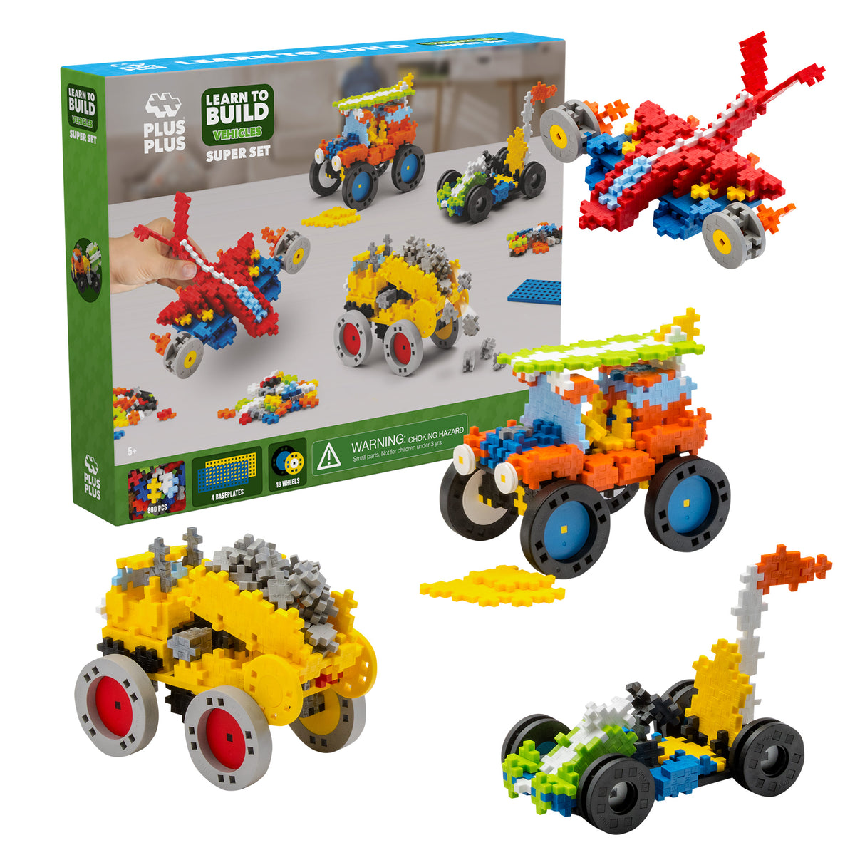 GO! Learn To Build Vehicles - Super Set