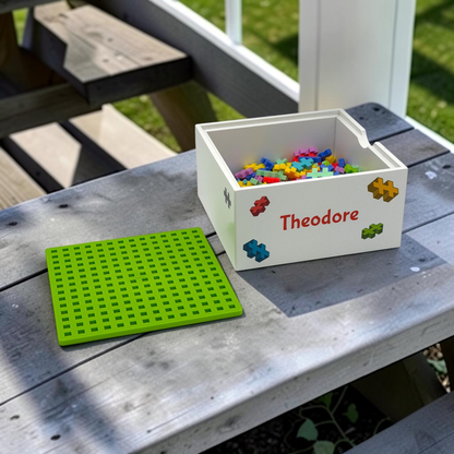 Personalized BOKS + 300 pc custom mix and baseplate
