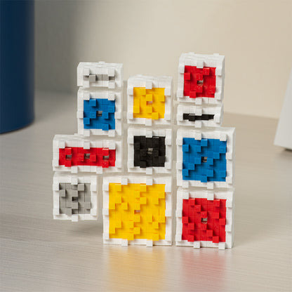 Inspired - Mondrian - Composition A - Collector's Bundle