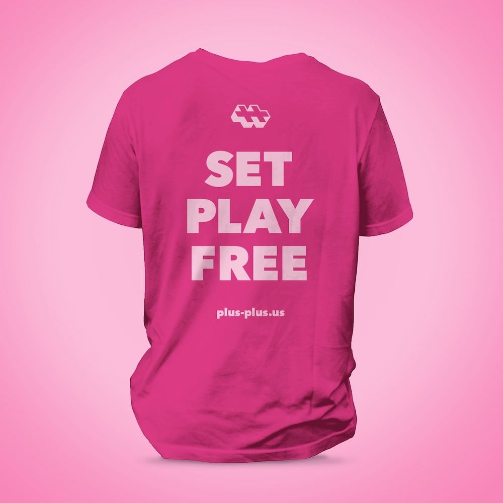 Plus-Plus Fuchsia T-Shirt