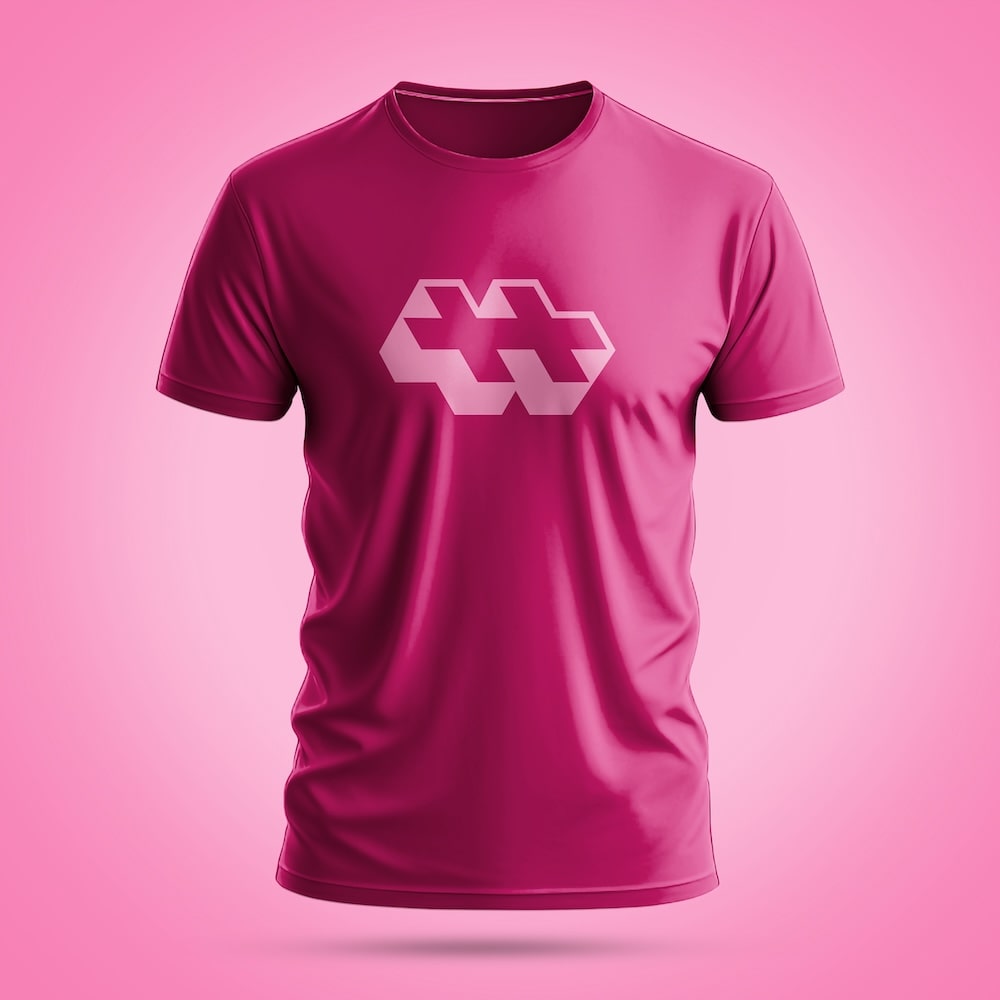 Plus-Plus Fuchsia T-Shirt