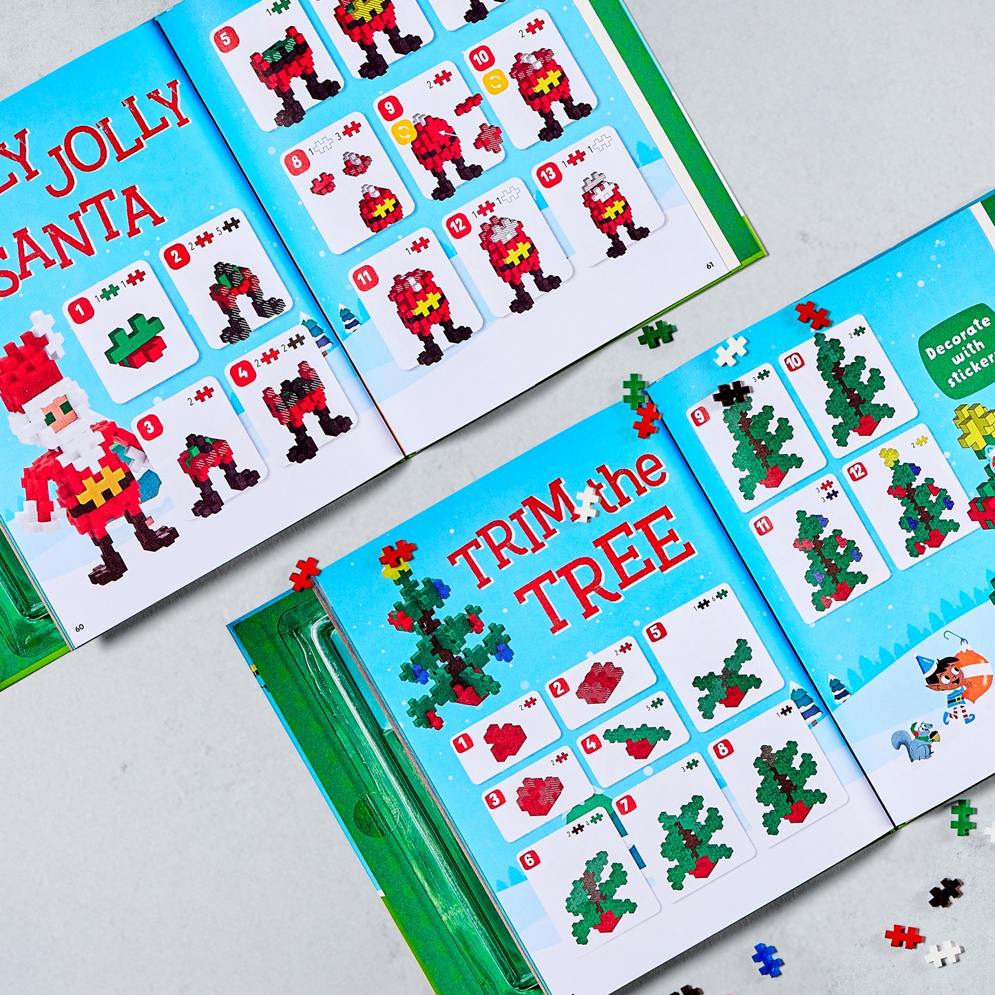 Highlights x Plus-Plus: Christmas Puzzle and Play