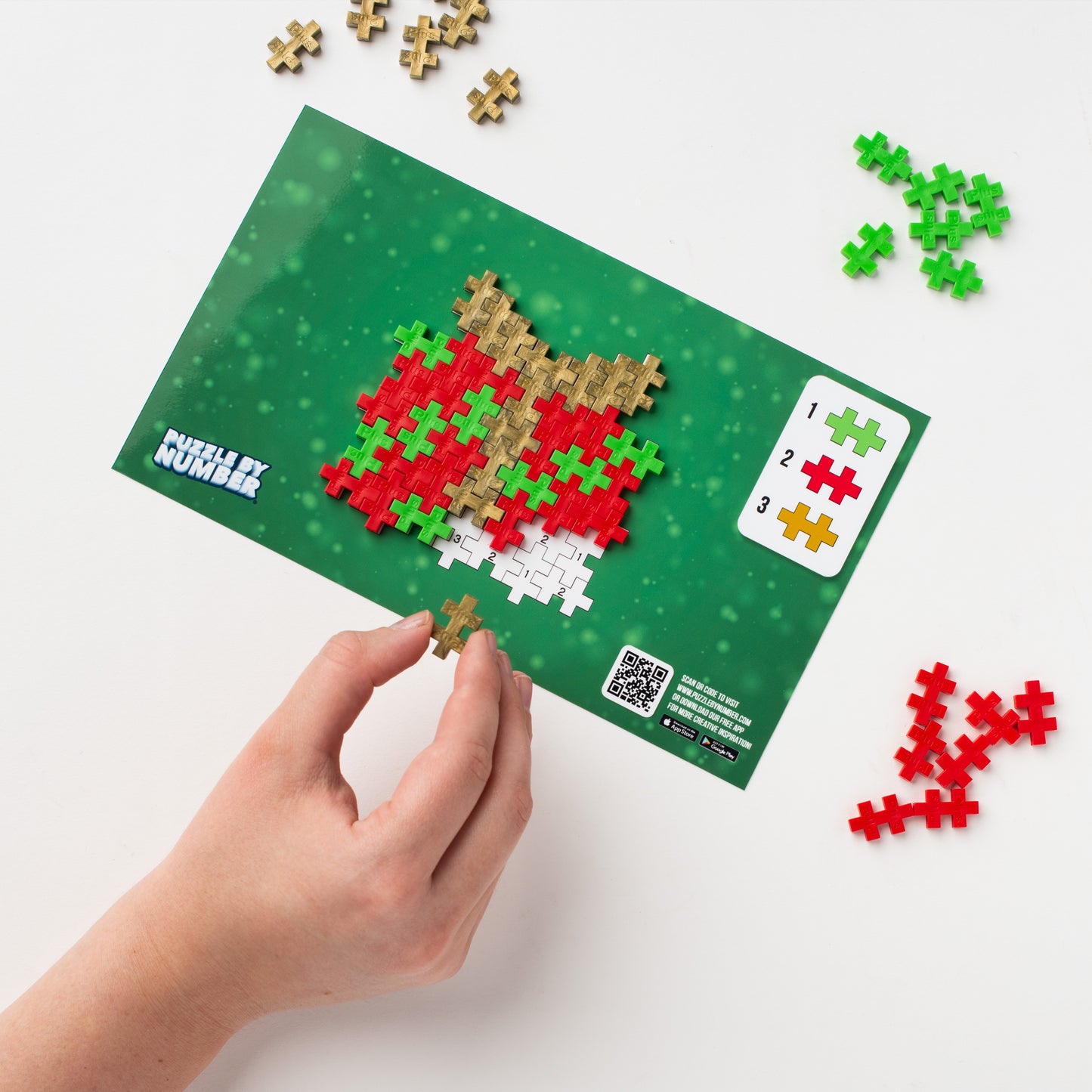 Puzzle by Number® Holiday - 40 pc Present