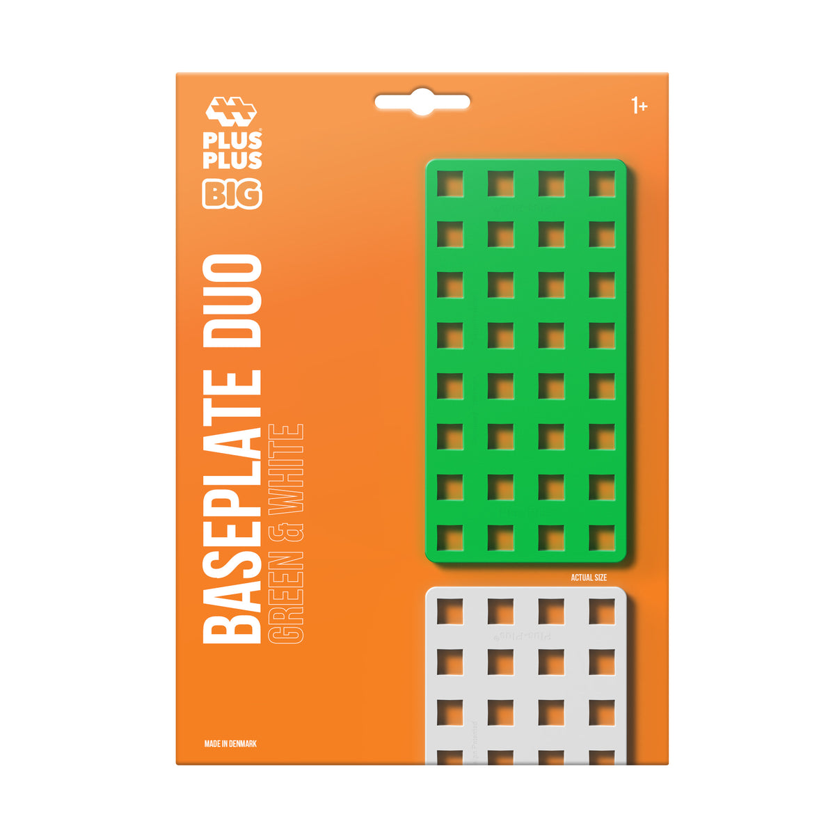 BIG Baseplate Duo - Green &amp; White