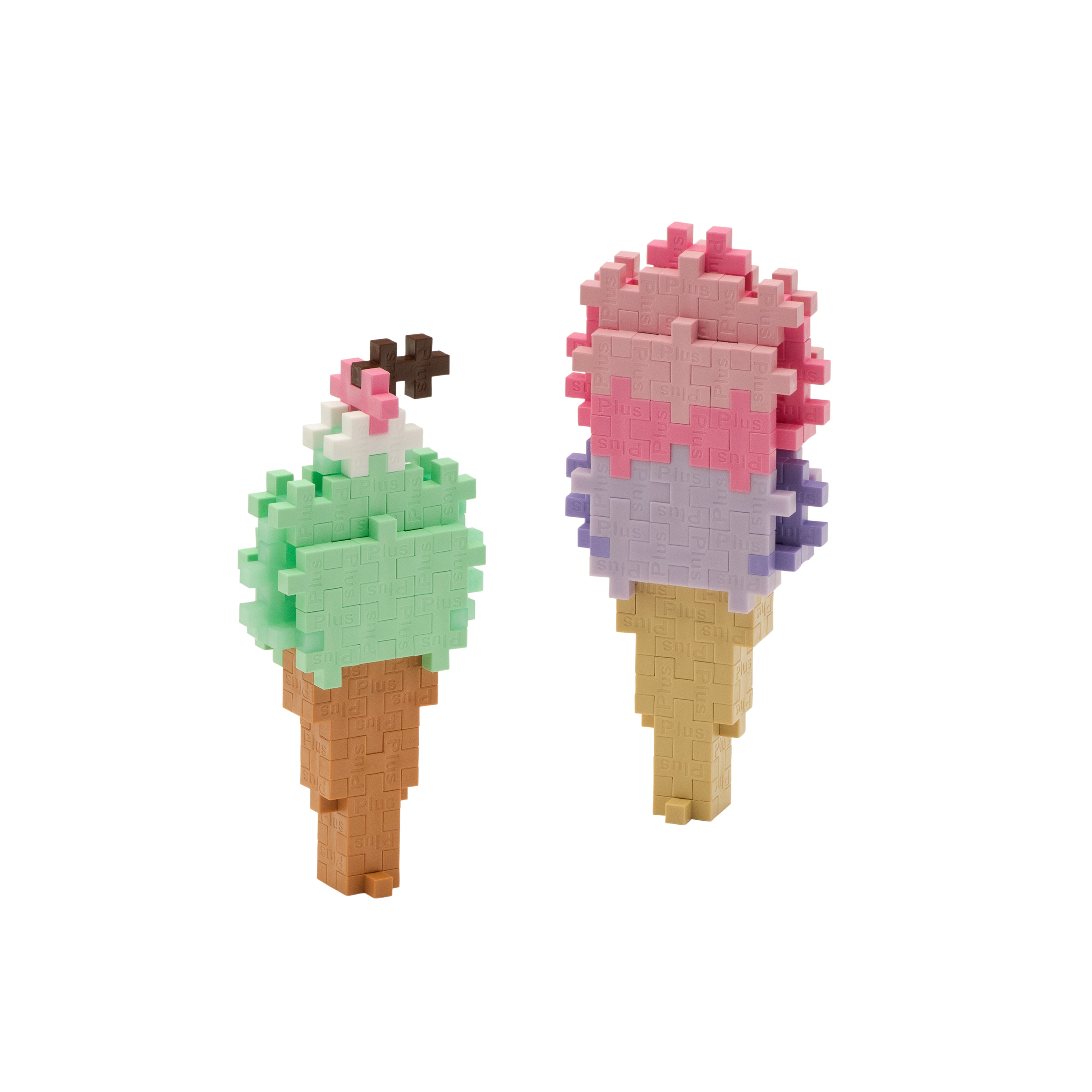 Puzzle By Number®- 250 pc Ice Cream Cones – Plus-Plus USA
