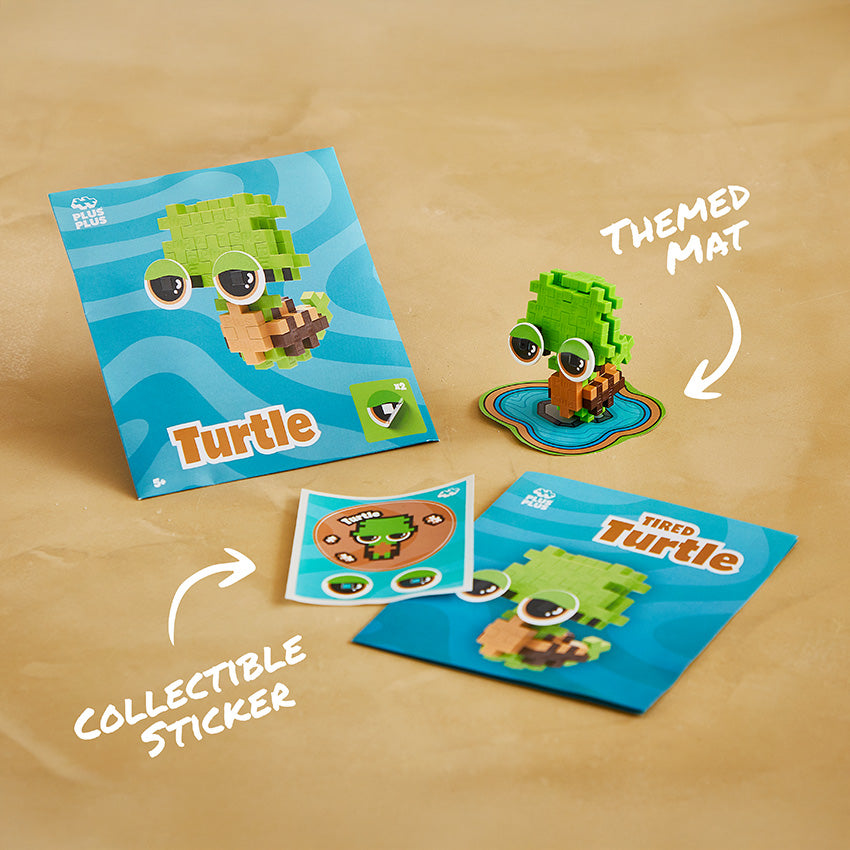 Pet Packet - Tired Turtle – Plus-Plus USA