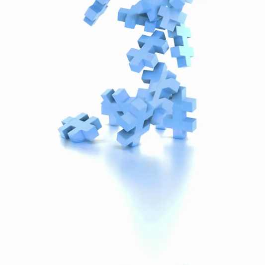 25 pc BIG Bulk Bag - Pastel Blue